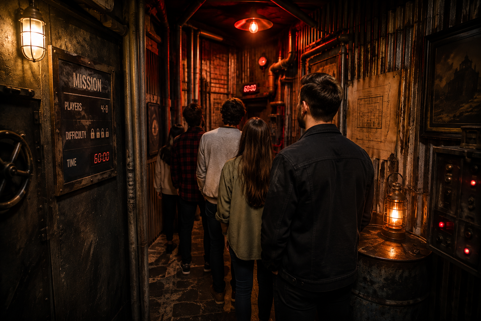Escape room team building