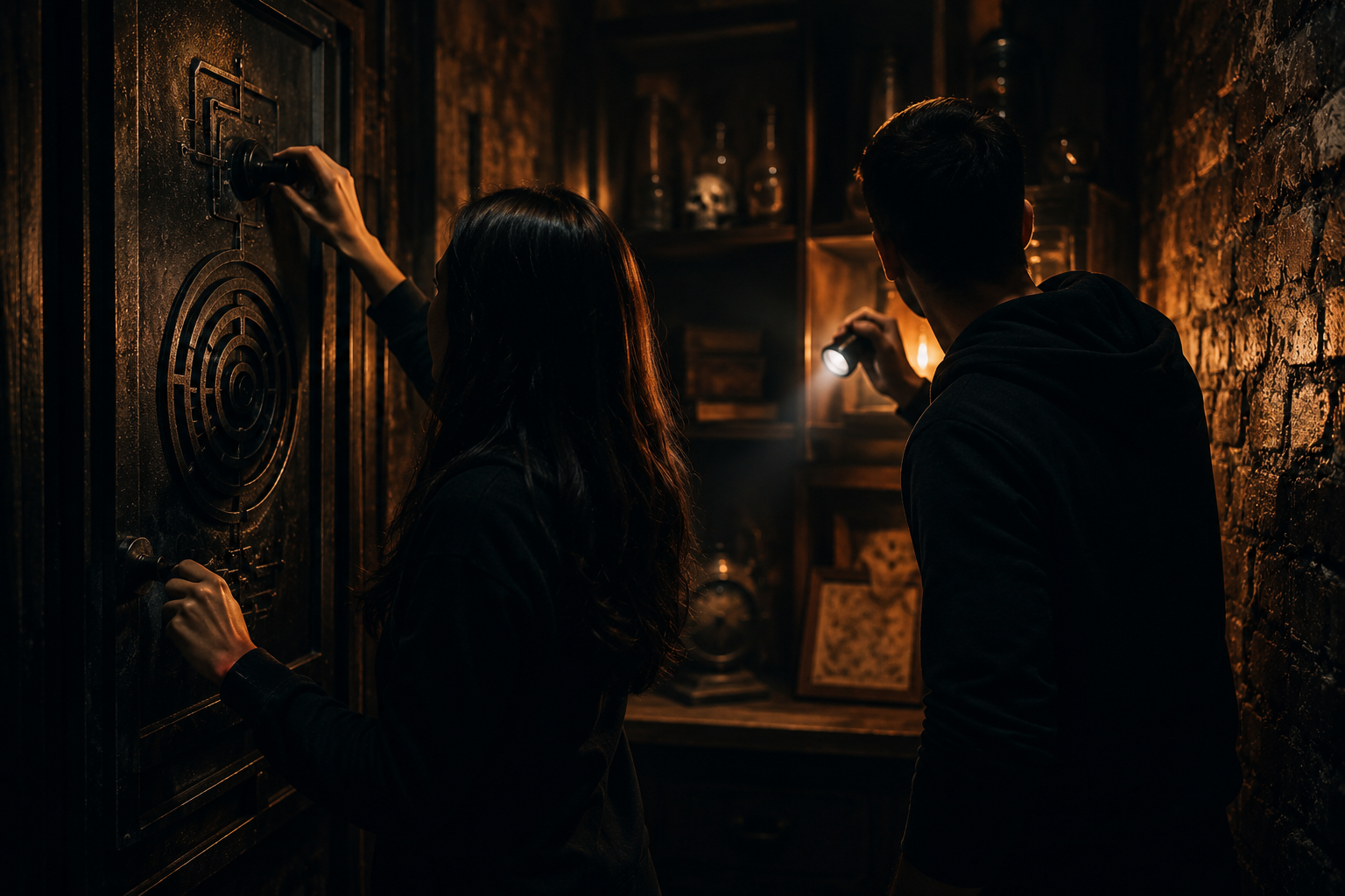 2 person escape room